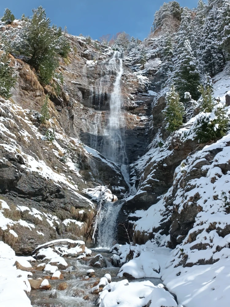 Cascada de La Mascarada, la tercera de la ruta