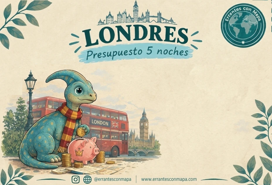 Imagen de instagram sobre el presupuesto del viaje a Londres